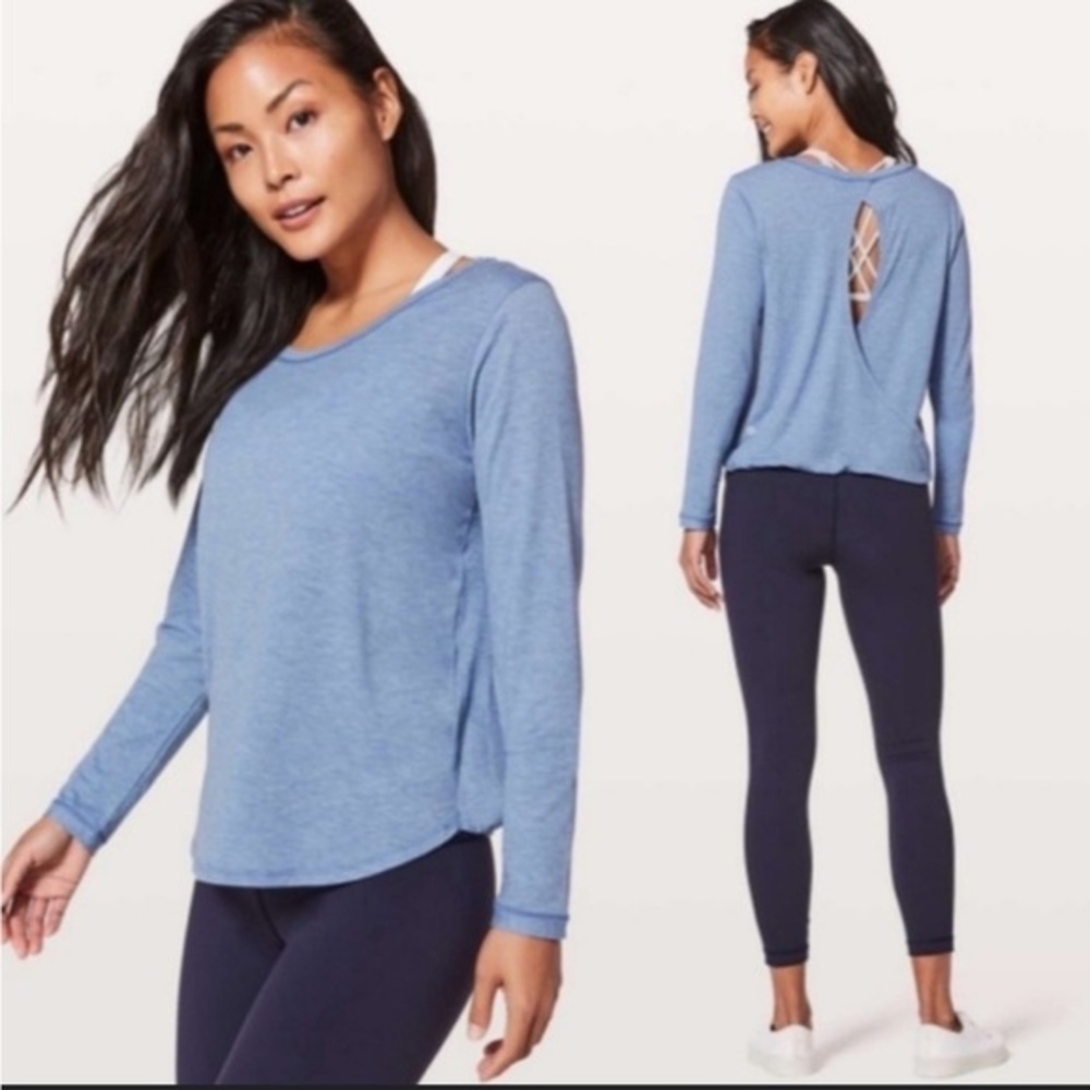 Lululemon twist back long sleeveve